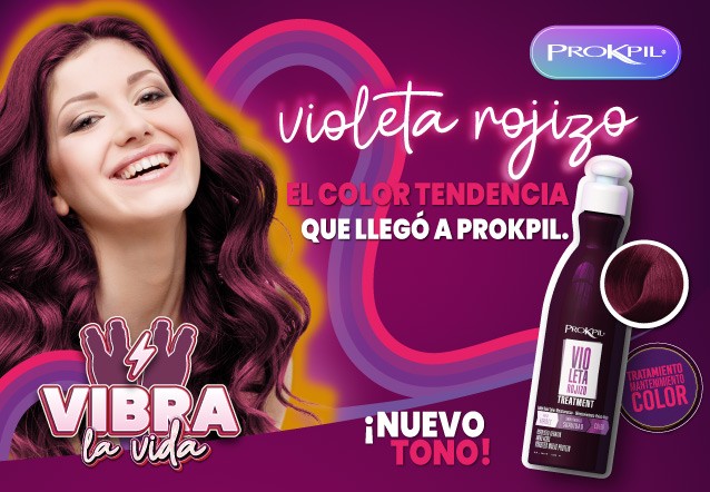 Descubre la magia del cabello violeta rojizo: La tendencia que se está robando las miradas